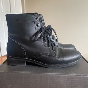 Thursday Boot Company President Boots in Black Leather Size 10.5